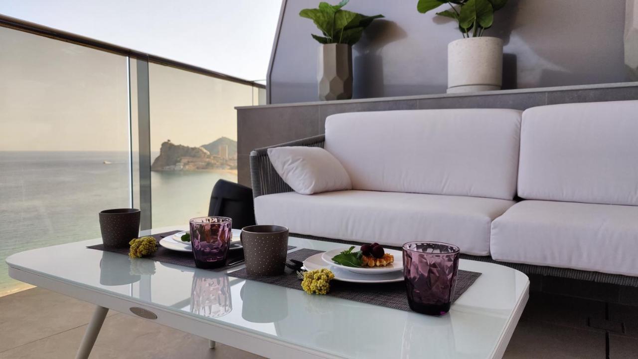 Sunset Cliffs Modern Apartment Benidorm Bagian luar foto