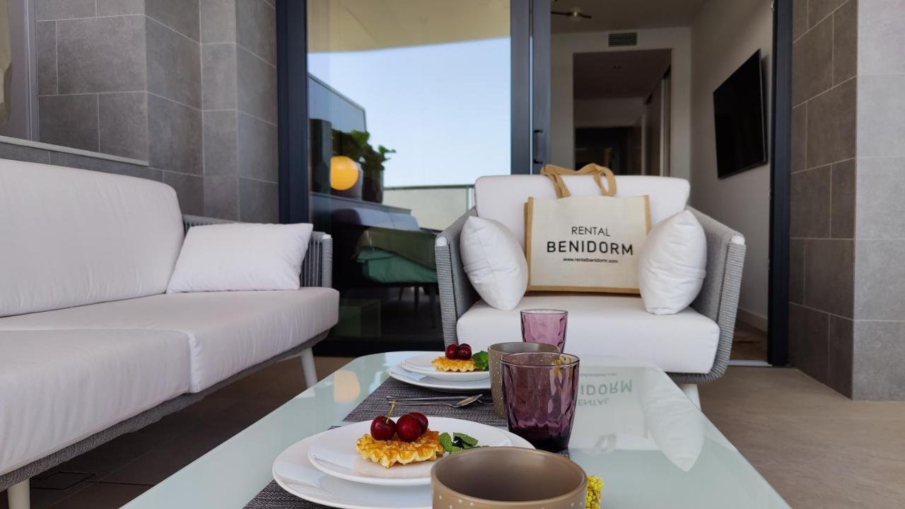 Sunset Cliffs Modern Apartment Benidorm Bagian luar foto