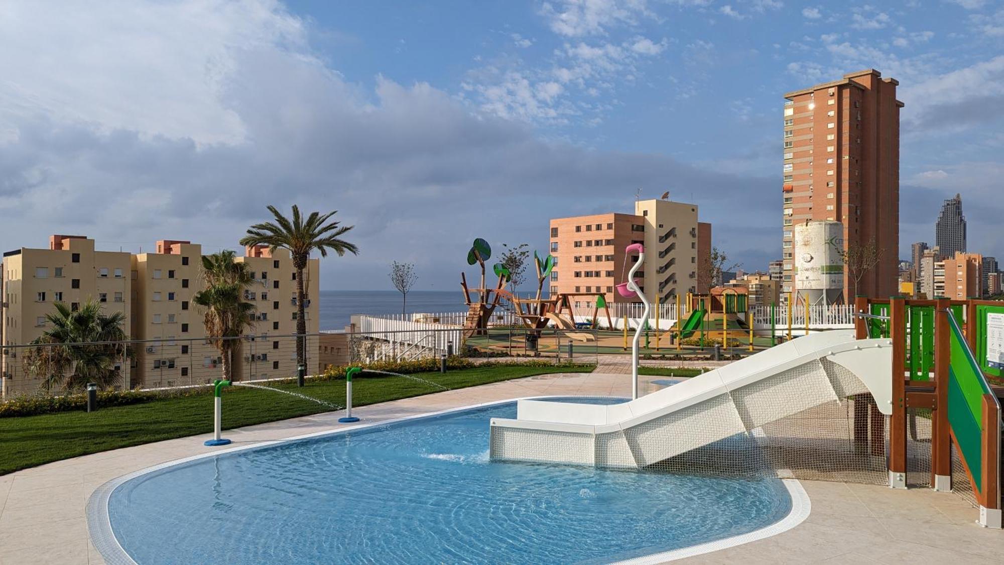 Sunset Cliffs Modern Apartment Benidorm Bagian luar foto