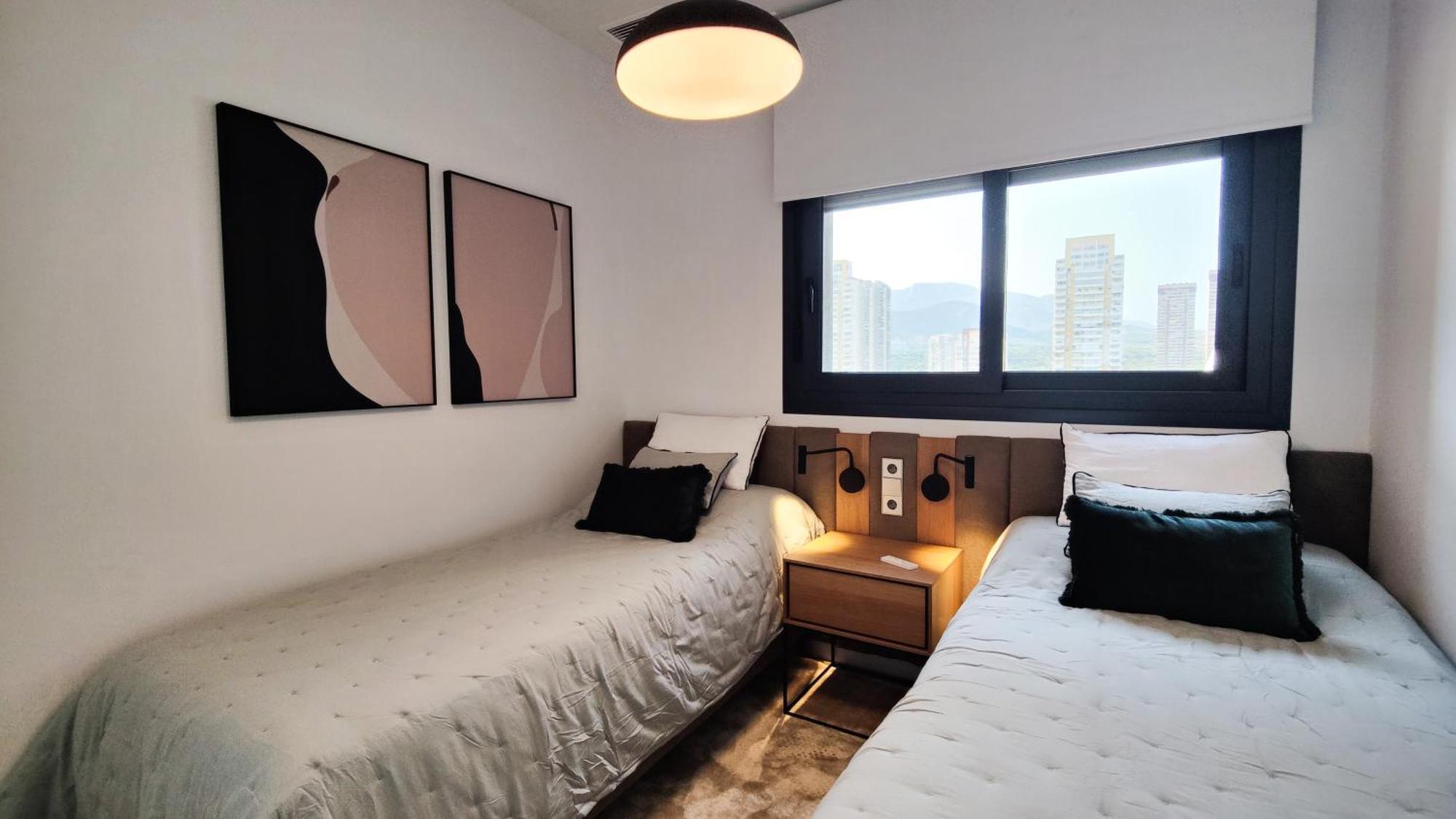 Sunset Cliffs Modern Apartment Benidorm Bagian luar foto